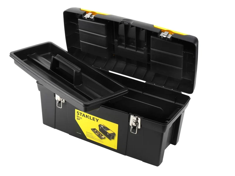 Stanley STA192067 Plastic Toolbox with Tote Tray 60cm / 24in