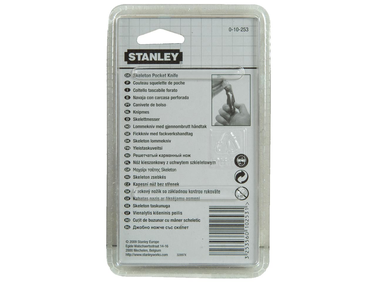 Stanley deals skeleton knife