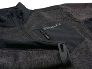 Stanley Clothing STW40005 Arizona Zip Through Knitted Fleece - Various Sizes Grey/Black