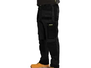 Stanley STW40022 Omaha Holster Pockets Trousers Black/Grey