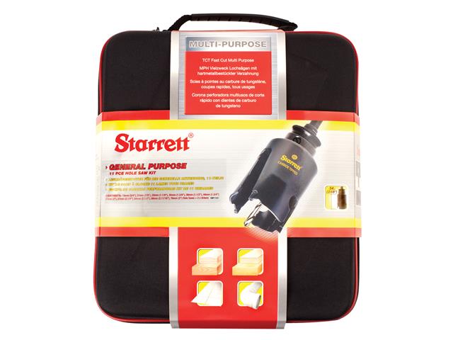 Starrett tct deals hole saw kit