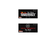 Teng TC806NGM 6 Drawer Black Personalised Top Box