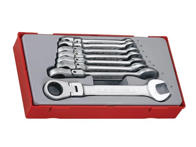 TENG TT6508RF 8pc Flex Head Ratchet Spanner Set