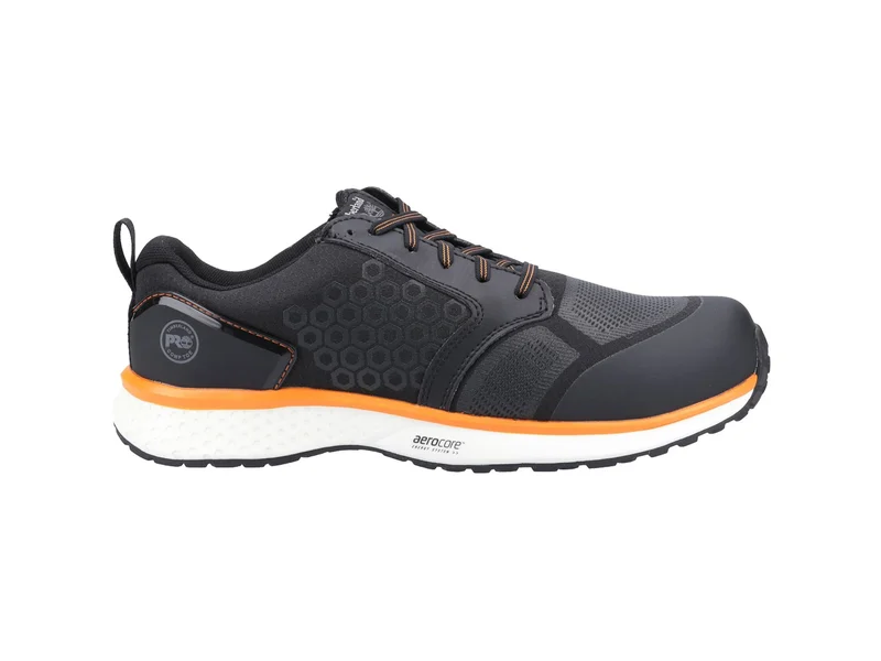 Timberland Pro 32729 Reaxion Composite Safety Trainer Black/Orange