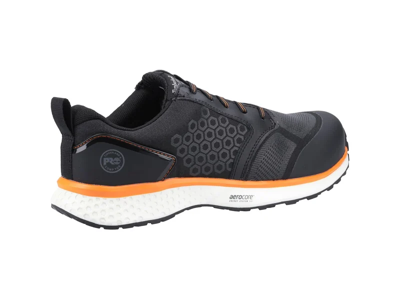 Timberland Pro 32729 Reaxion Composite Safety Trainer Black/Orange