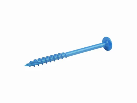 Kreg SML-C250B-250-EUR Pocket Screw Washer Head Coarse Square Blue-Kote 4.0 x 63mm 250pk