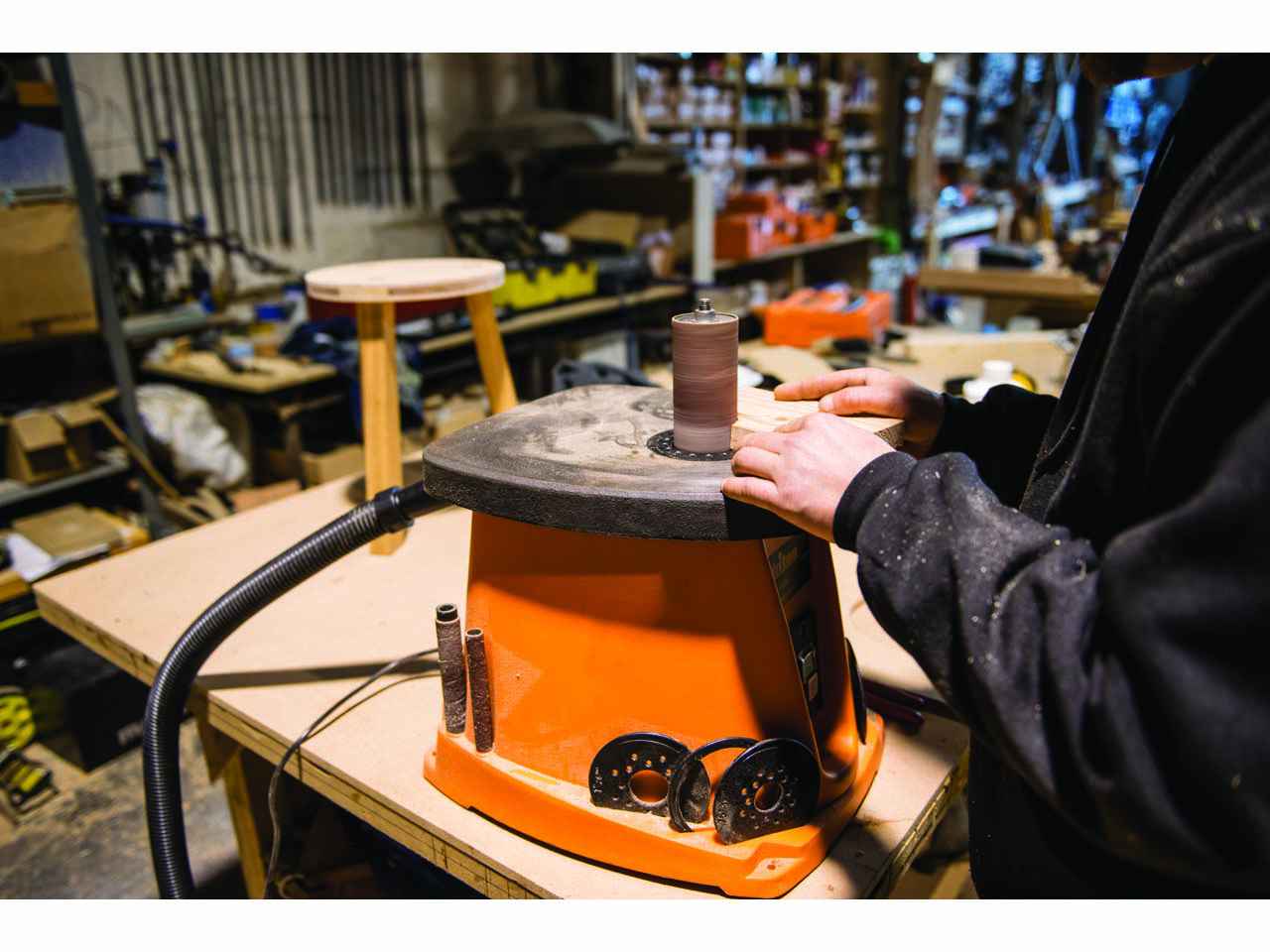 Triton belt deals and spindle sander