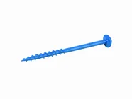 Kreg SML-C250B-125-EUR Pocket Screw Washer Head Coarse Square Blue-Kote 4.0 x 63mm 125pk