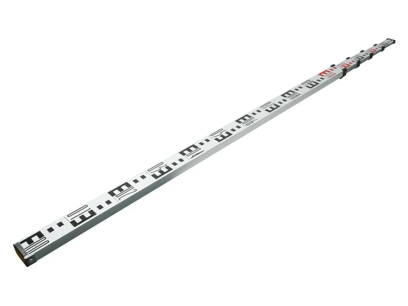 Silverline 675157 Telescopic Aluminium Level Staff 5m