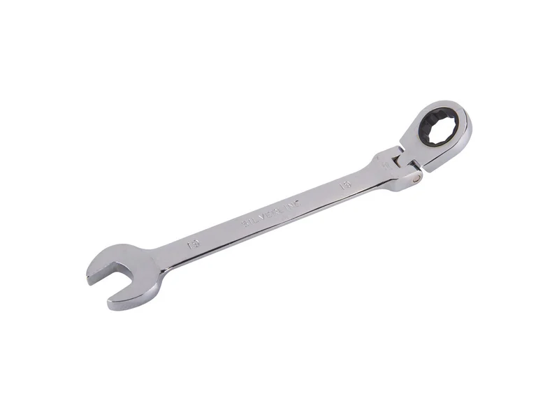 Silverline 719804 Flexible Head Ratchet Spanner 19mm