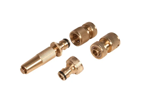 Silverline 793753 Fittings Set Brass 4pce