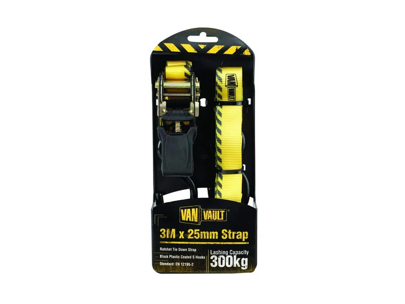 800KG J Hook Heavy Duty 1 Inch Tie Down Straps