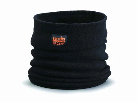 Scruffs T54308 Fleece Neck Warmer One Size Black