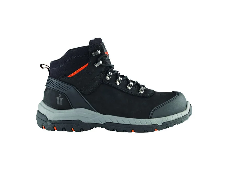 Scruffs T54987 Sabatan Safety Boots - Black - Various Sizes Black