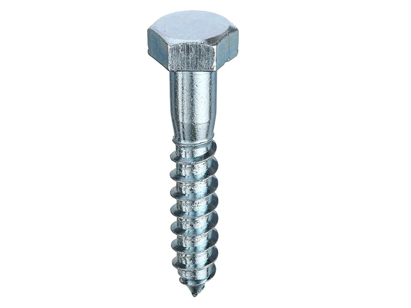 Unifix OJ480206 Coach Screw Hex Head BZP 6.0 x 40mm 200pk