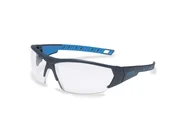 Uvex 9194171 i-Works Clear Lens Safety Goggles Anthracite/Blue