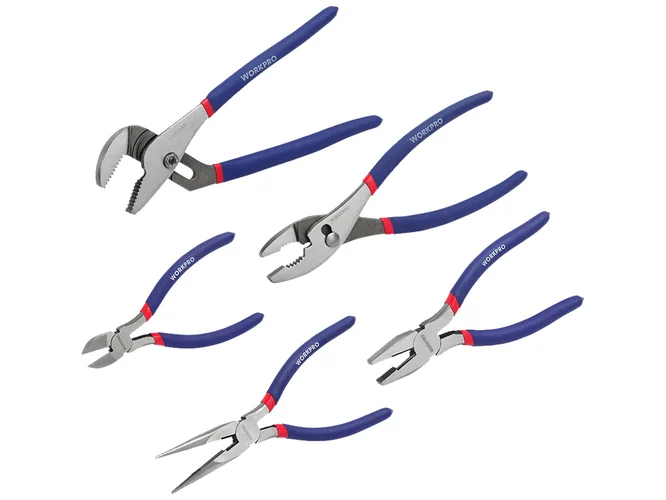 WORKPRO WP201017 Plier 5pc Set