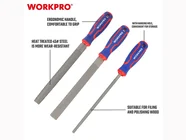 WORKPRO WP201703 200mm (8in) Wood Rasp Set 3pk