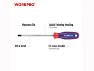 WORKPRO WP221030 PH2 x 150mm Phillips Screwdriver CR-V