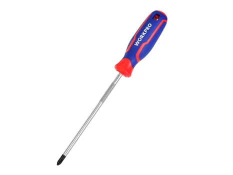 WORKPRO WP221037 PZ2 x 100mm Pozi Screwdriver CR-V