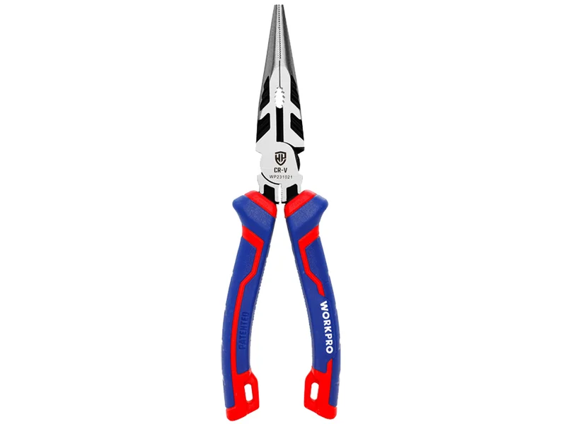 WORKPRO WP231021 200mm CR-V Steel Long Nose Pliers