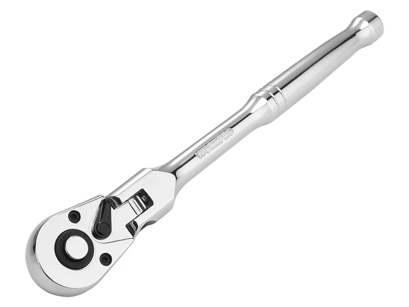 WORKPRO WP271027 1/4in Drive 72T Flex Head Ratchet Wrench