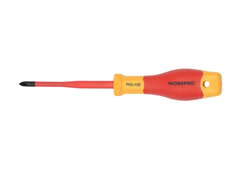 WORKPRO WP341019 PZ0x60mm Pozi Insulated Screwdriver