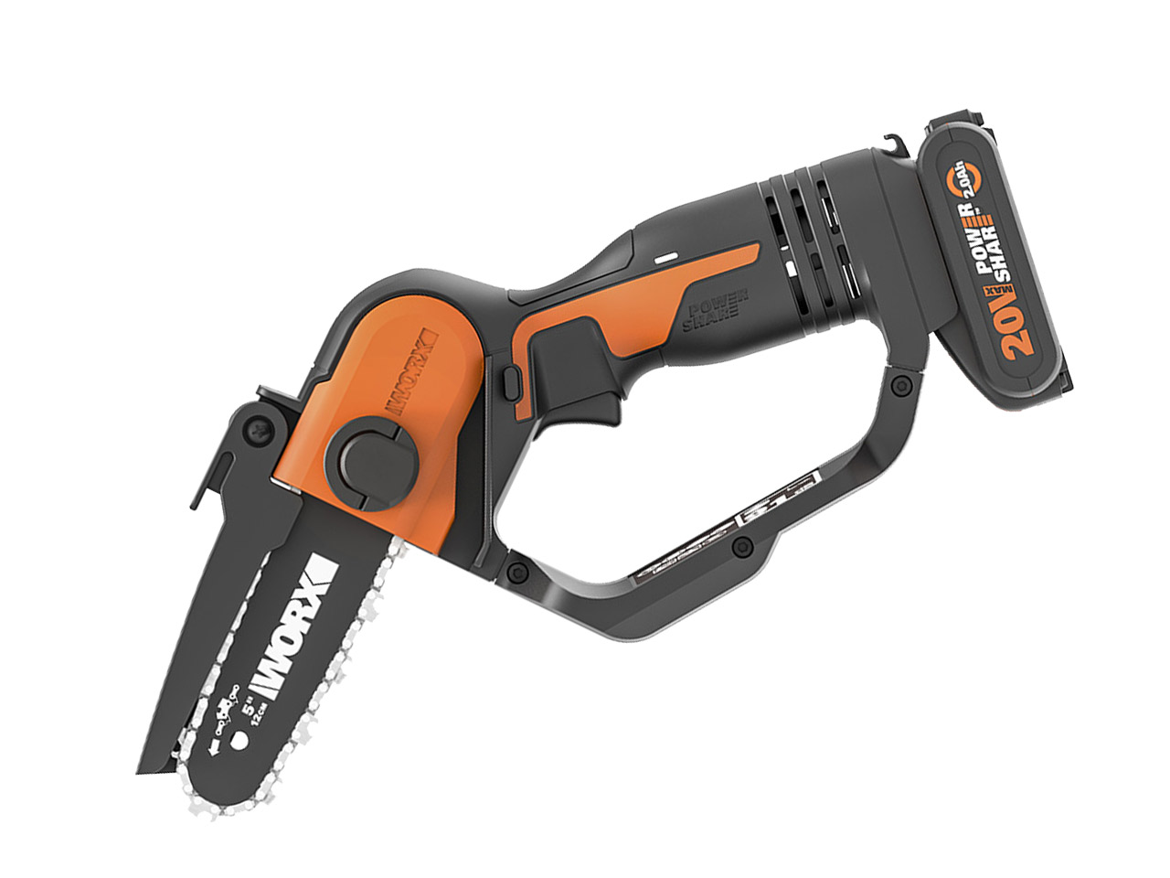 Worx Worx WG324E 20V 1 x 2.0Ah Pruning Chainsaw. ffx