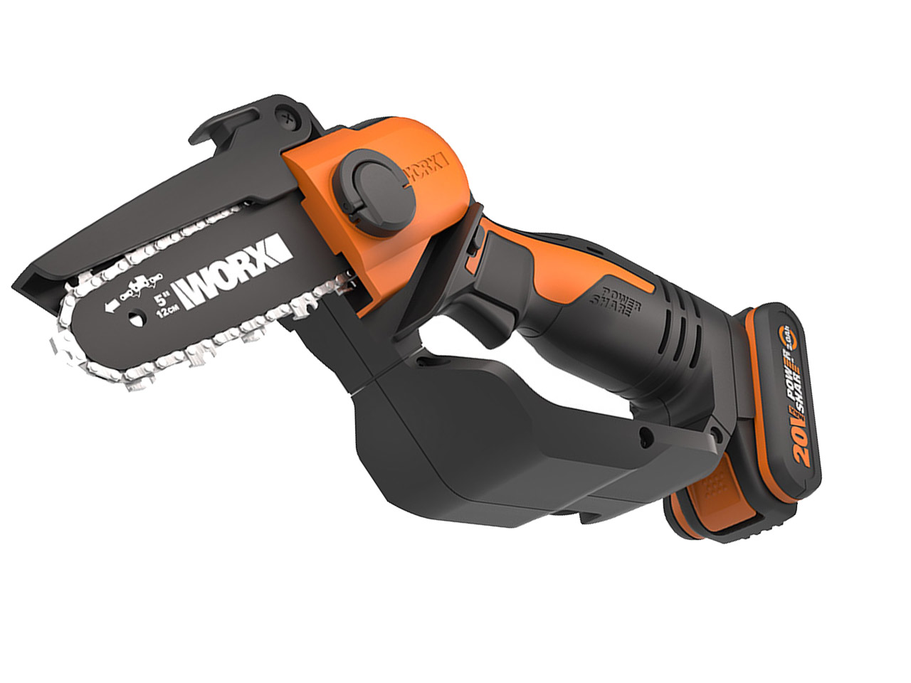 Worx Worx WG324E 20V 1 x 2.0Ah Pruning Chainsaw. ffx