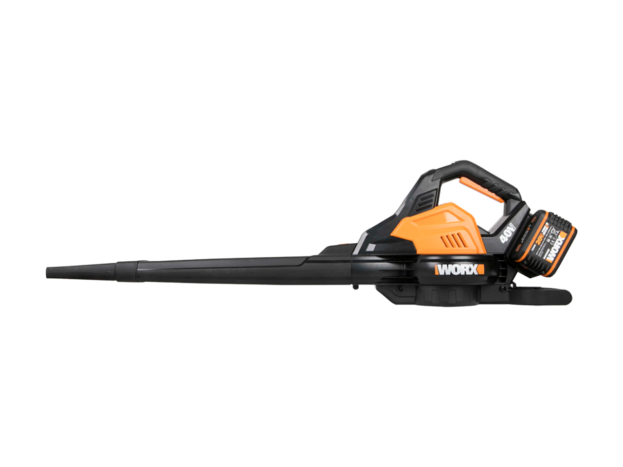 Worx Worx WG583E 40V 2 x 4.0Ah Brushless Leaf Blower Vacuum ffx