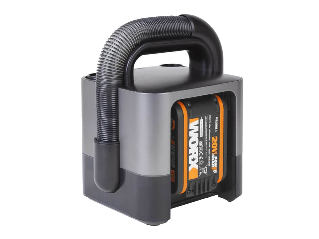 Worx WX030 20V 1 x 2.0Ah Cordless Portable Vacuum Cleaner