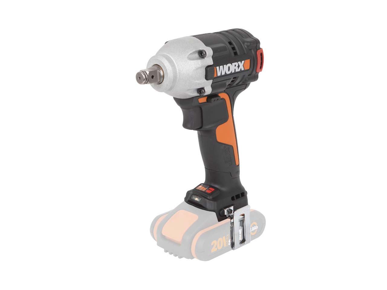 Worx WX272.9 20V Cordless 1 2in Impact Wrench Bare Unit