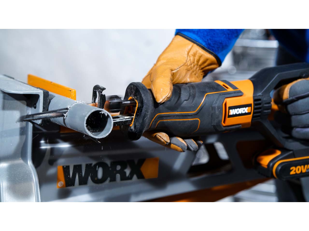 Worx WX500.9 20V Cordless Recip Saw Bare Unit