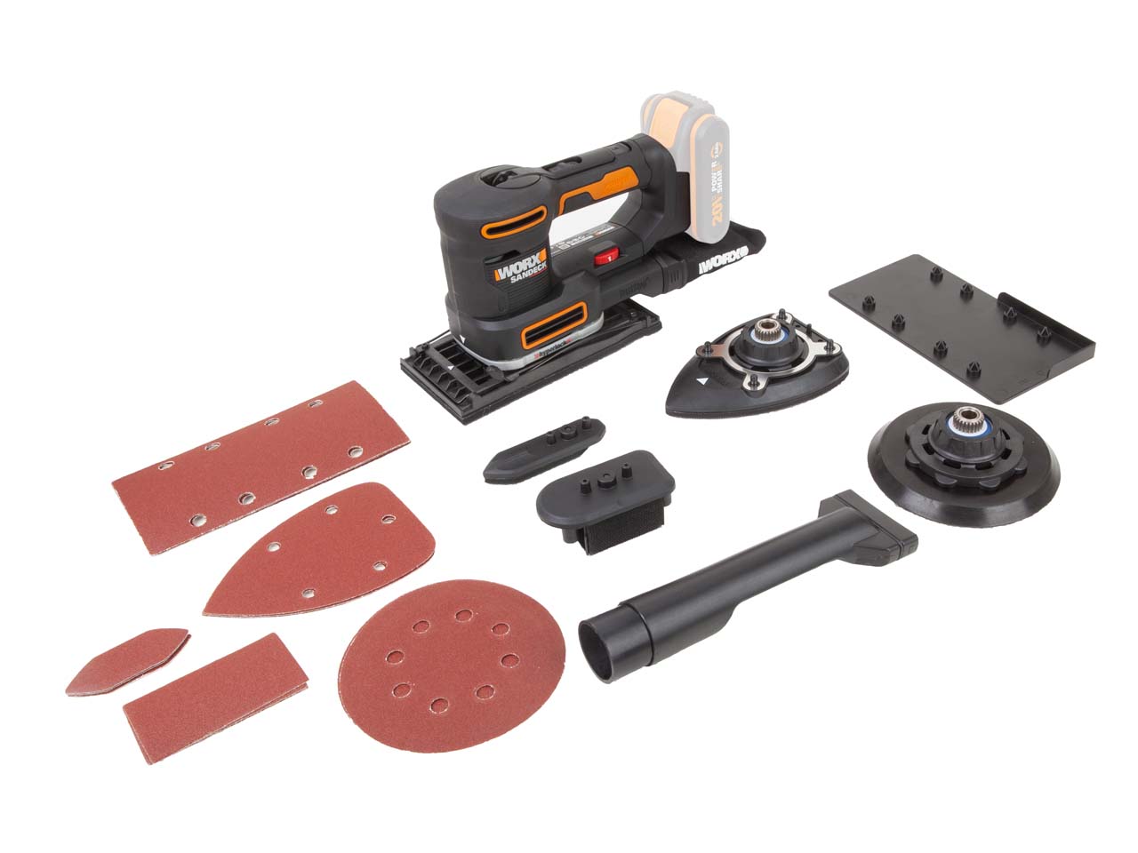 Worx WX820.9 20V Cordless Sandeck Multi Sander Bare Unit