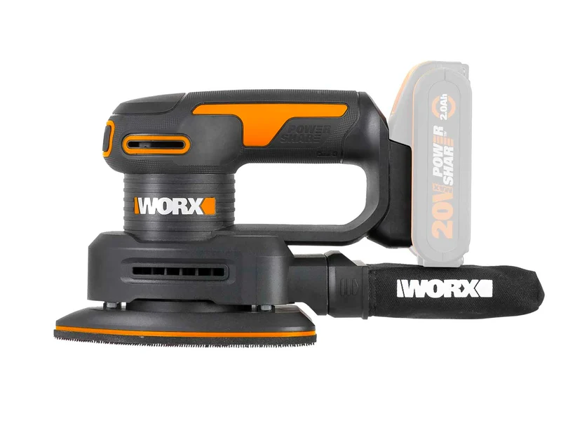 Worx WX822 20V 1x2Ah Cordless Detail Sander Kit